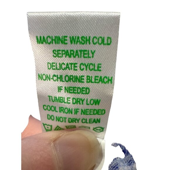 Lilly Pulitzer Tideline Amethyst Mini Knit Smock Waist Tank Dress Size XS Preown - Picture 6 of 7